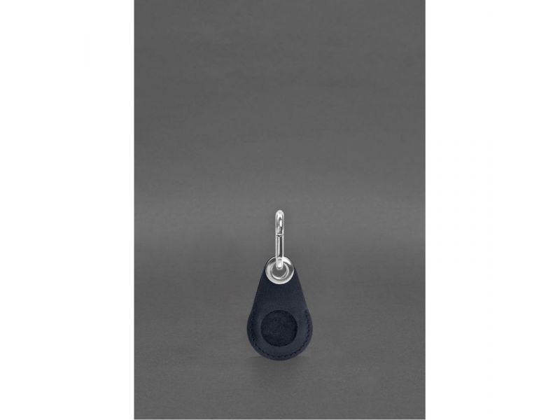 Кожаный чехол для Apple AirTag Синий, фото 4