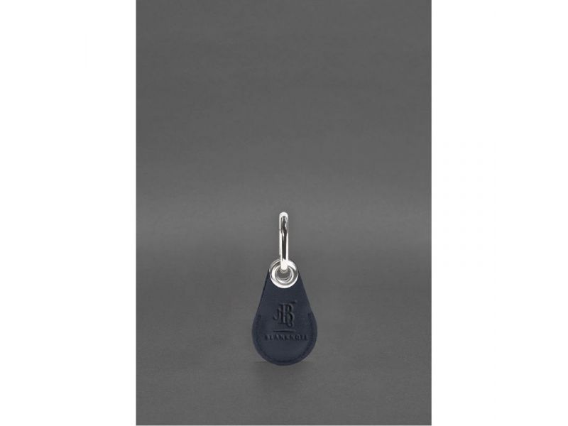 Кожаный чехол для Apple AirTag Синий, фото 5