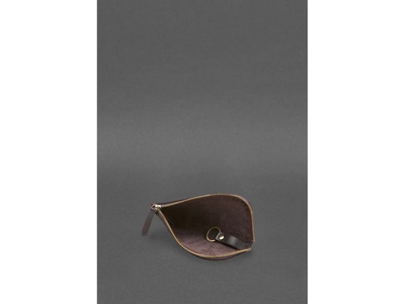 Кожаная карманная ключница 5.0 темно-коричневая, фото 4