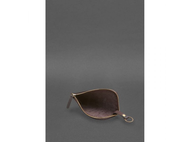 Кожаная карманная ключница 5.0 темно-коричневая, фото 5