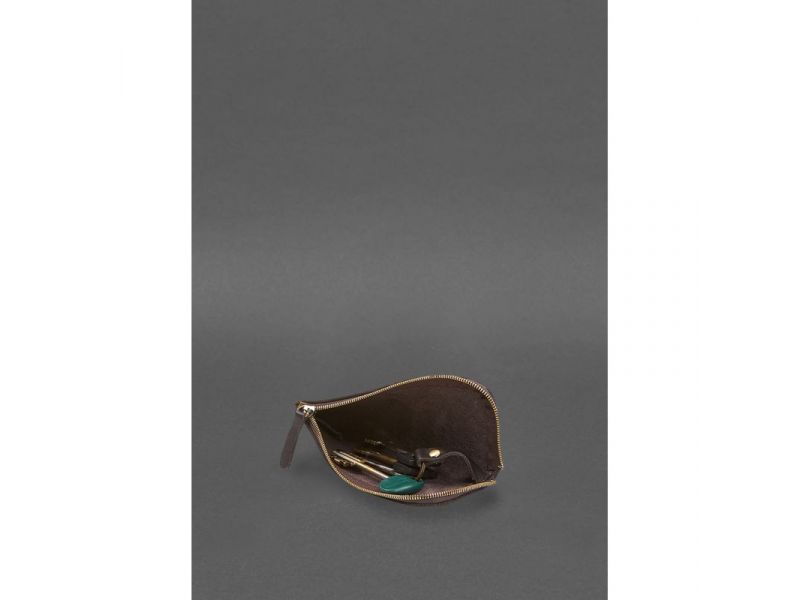 Кожаная карманная ключница 5.0 темно-коричневая, фото 6