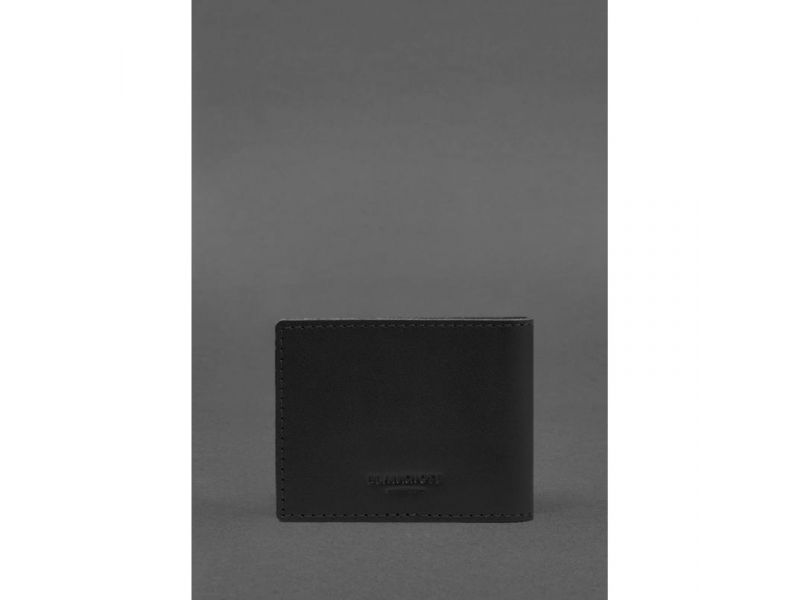 Кожаная обложка для удостоверения ветерана военной службы черная, фото 3