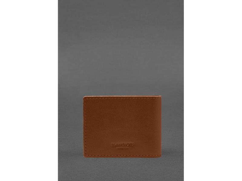 Кожаная обложка для удостоверения ветерана военной службы светло-коричневая, фото 3