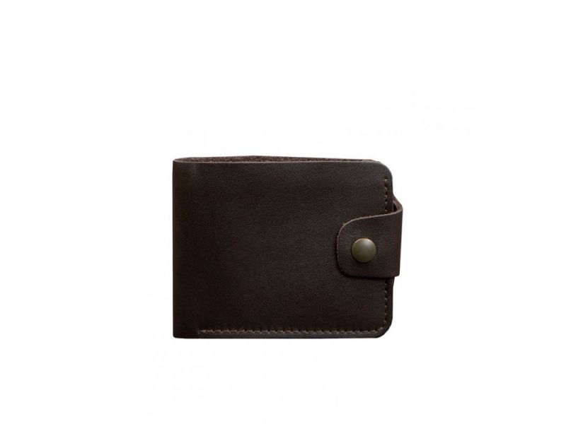 Кожаное портмоне 9.1 темно-коричневое, фото 8