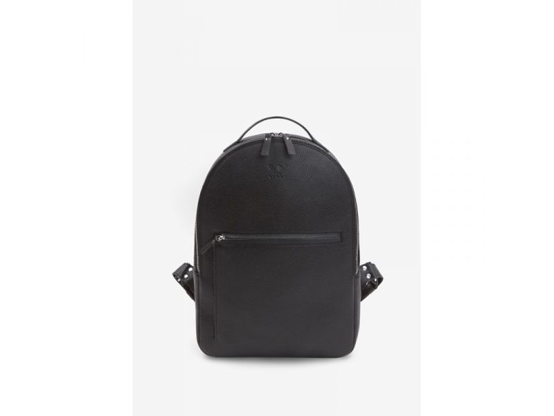 Кожаный рюкзак Groove M черный Saffiano, фото 1