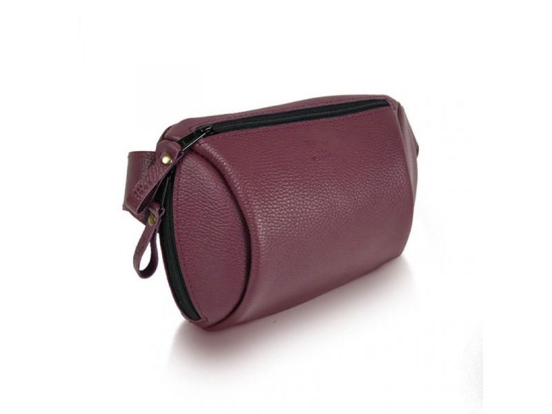 Кожаная поясная сумка Easy марсала флотар, фото 3