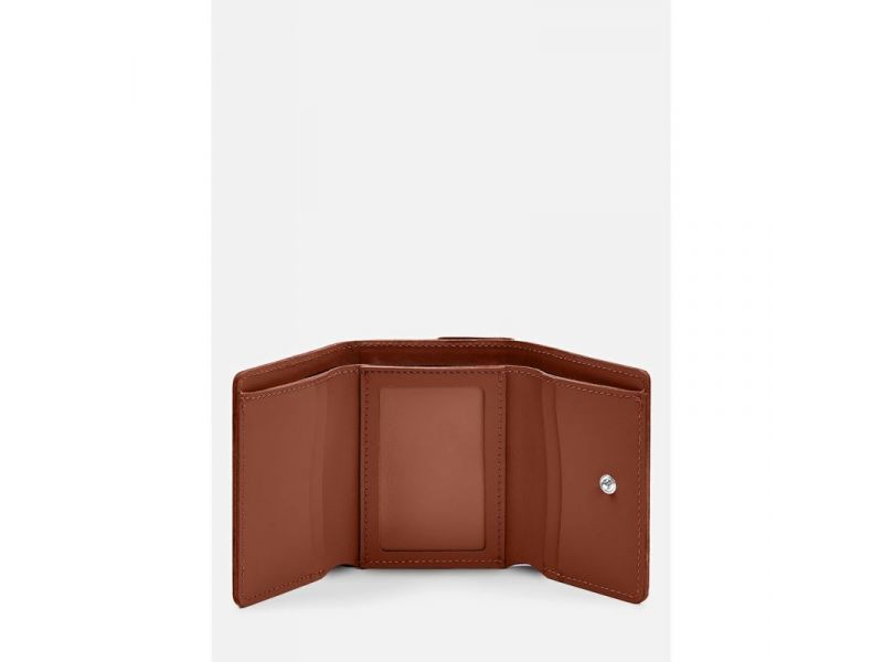 Кожаный кошелек Trinity темно-коричневый краст, фото 2