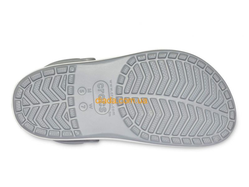 Женские кроксы на платформе серые Crocs Crocband Platform Grey арт. 205434, фото 5