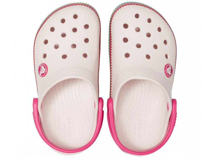 Crocs crocband shop sequin band clog