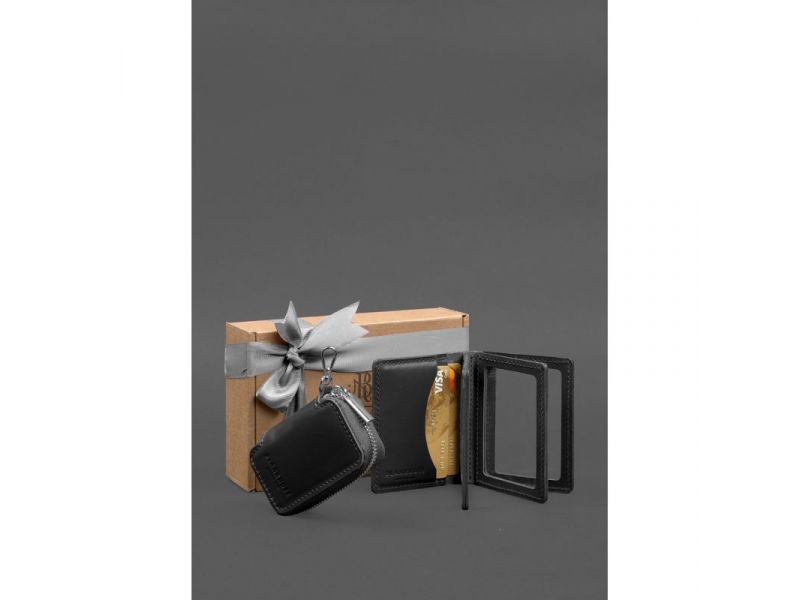 Набор кожаных аксессуаров AUTO 2.0 Черный, фото 2