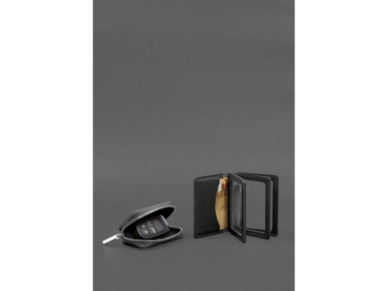 Набор кожаных аксессуаров AUTO 2.0 Черный, фото 6
