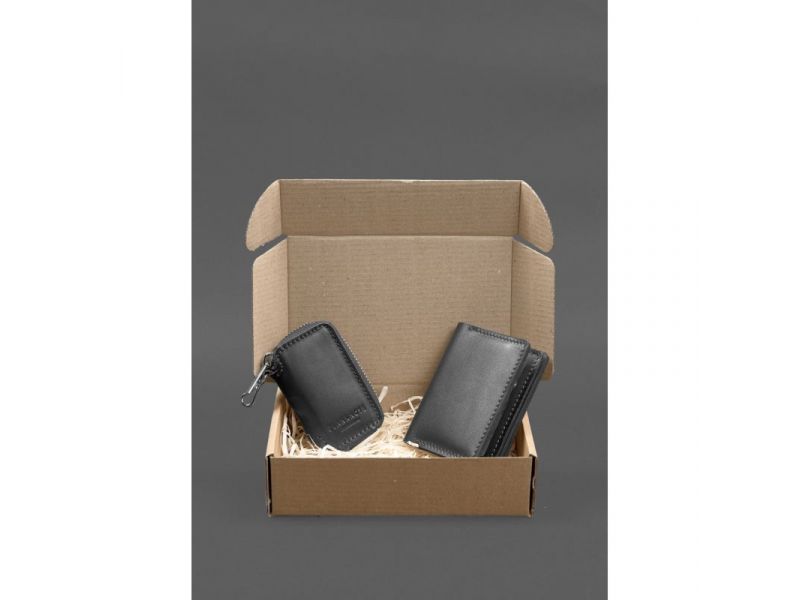 Набор кожаных аксессуаров AUTO 2.0 Черный, фото 7