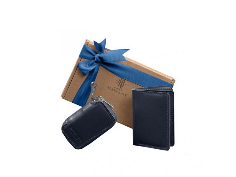 Набор кожаных аксессуаров AUTO 2.0 Темно-синий, фото 10