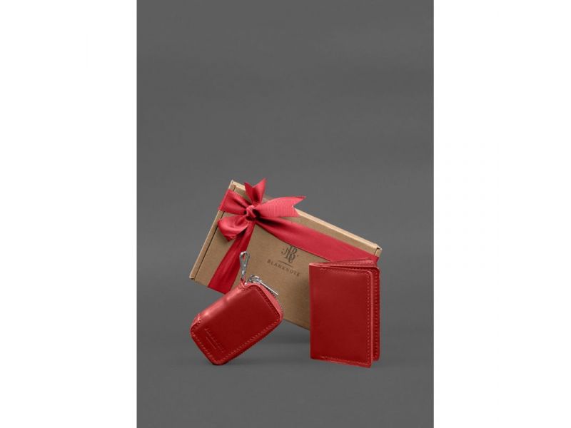 Набор кожаных аксессуаров AUTO 2.0 Красный, фото 1