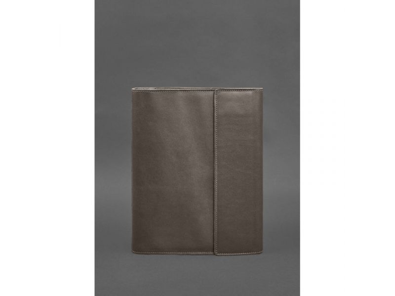 Кожаная папка для документов &amp;quot;Семейная&amp;quot; А4 на сегрегаторе с файлами темно-бежевая, фото 1