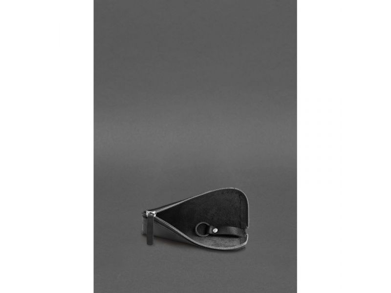 Кожаная карманная ключница 5.0 Черная, фото 3