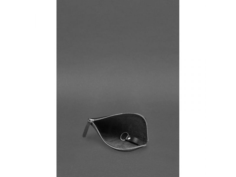 Кожаная карманная ключница 5.0 Черная, фото 4