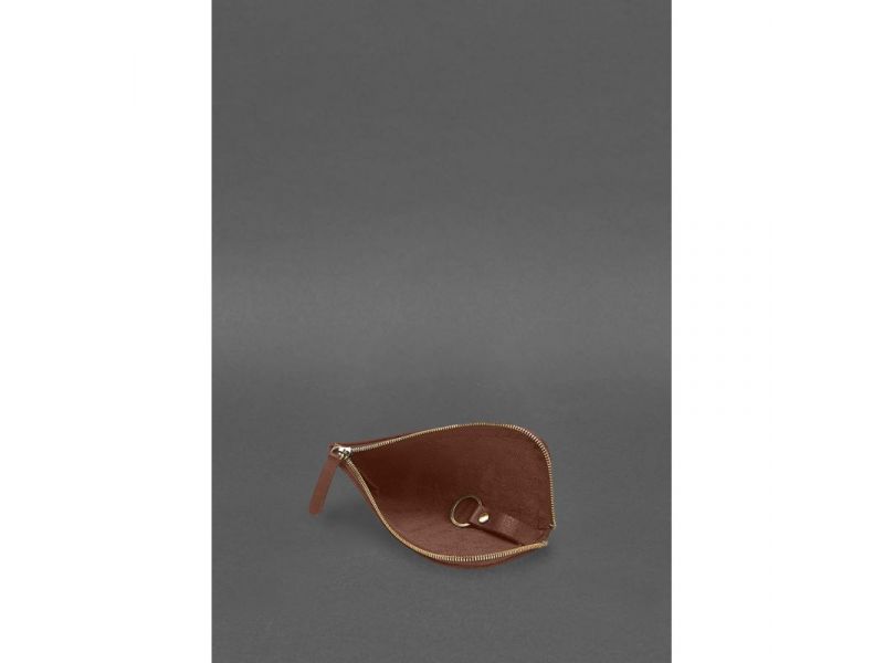 Кожаная карманная ключница 5.0 Светло-коричневая, фото 4