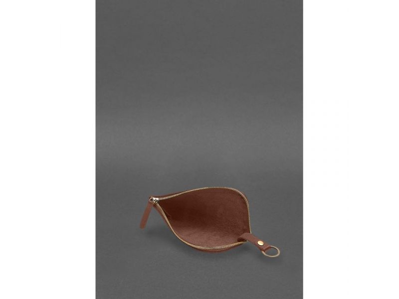 Кожаная карманная ключница 5.0 Светло-коричневая, фото 5