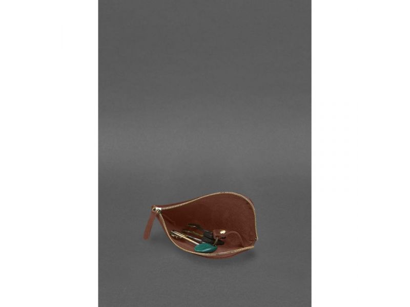 Кожаная карманная ключница 5.0 Светло-коричневая, фото 6