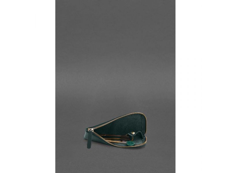 Кожаная карманная ключница 5.0 Зеленая, фото 2