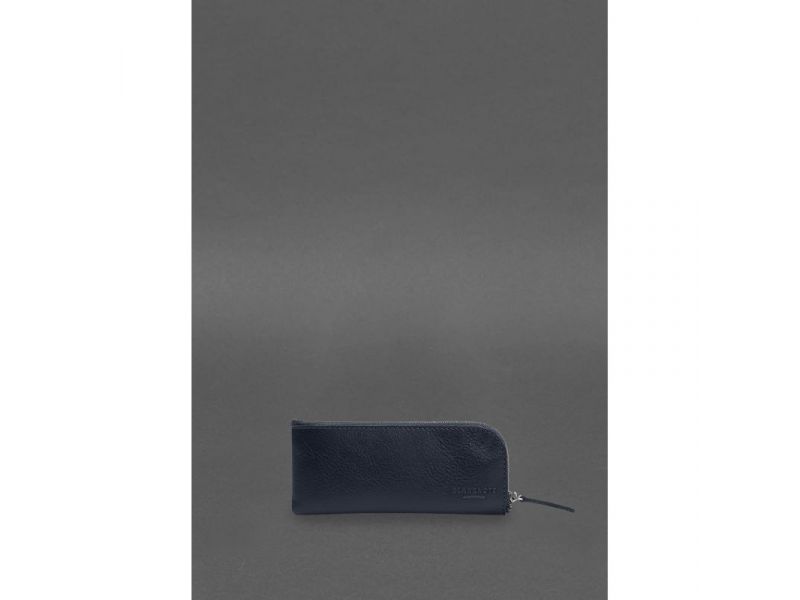 Кожаная карманная ключница 5.0 Темно-синяя, фото 1