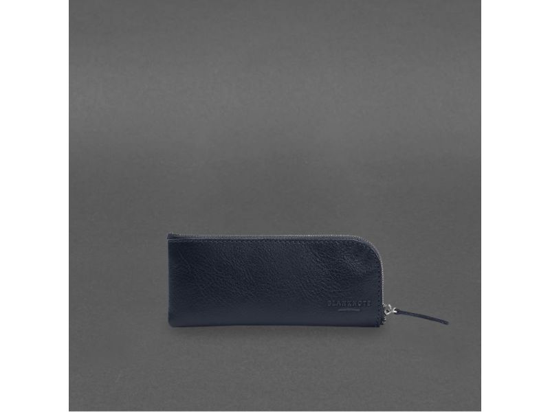 Кожаная карманная ключница 5.0 Темно-синяя, фото 8