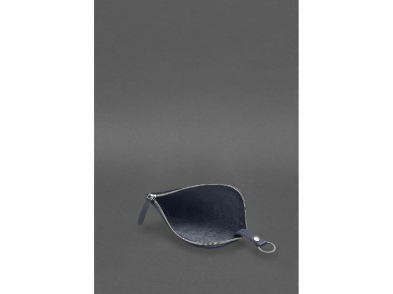 Кожаная карманная ключница 5.0 Темно-синяя, фото 5