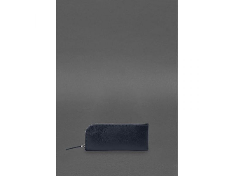 Кожаная карманная ключница 5.0 Темно-синяя, фото 7