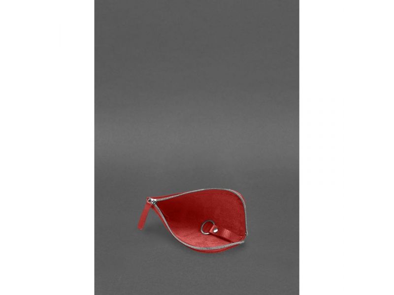 Кожаная карманная ключница 5.0 Красная, фото 4