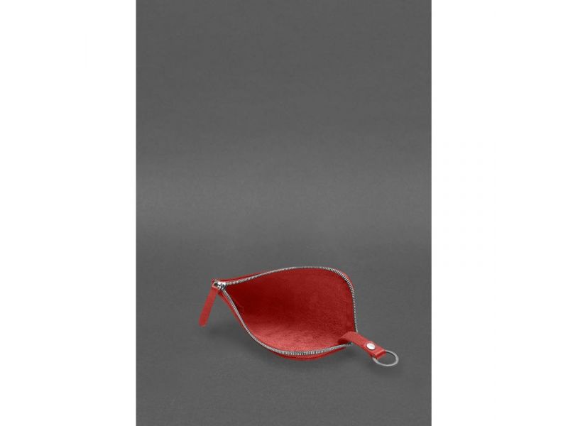 Кожаная карманная ключница 5.0 Красная, фото 5