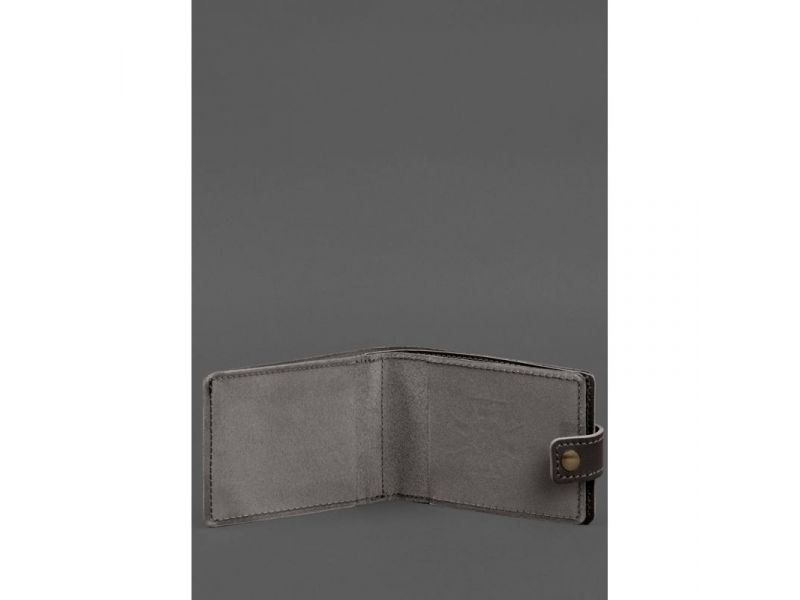 Кожаная обложка-портмоне на удостоверение ДСНС темно-коричневая, фото 2