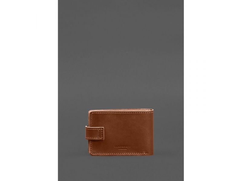 Кожаная обложка-портмоне на удостоверение ДСНС светло-коричневая, фото 5