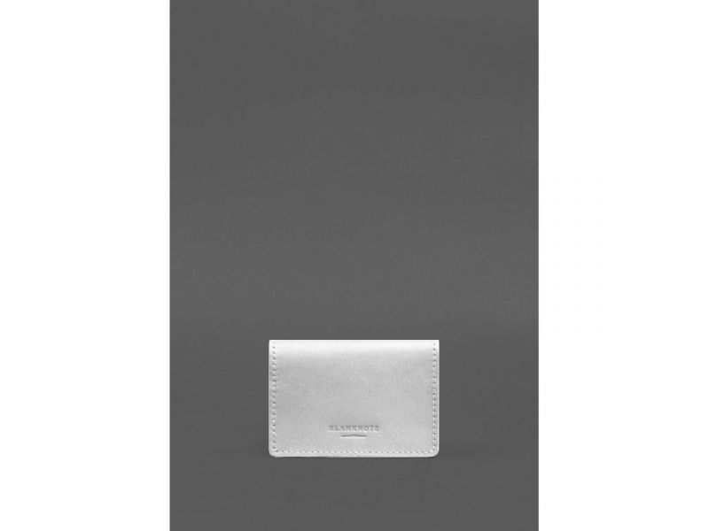 Кожаная обложка для пенсионного удостоверения белая, фото 4