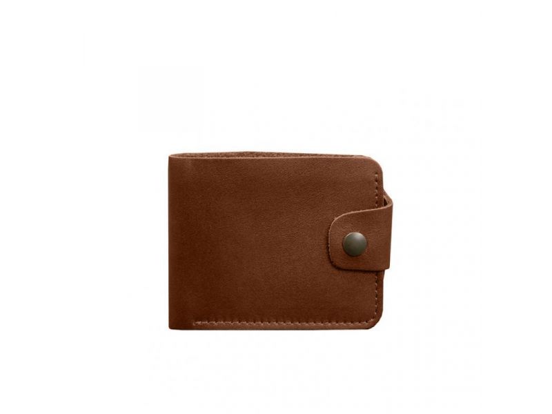 Кожаное портмоне 9.1 Светло-коричневый, фото 8