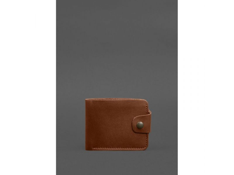 Кожаное портмоне 9.1 Светло-коричневый, фото 1