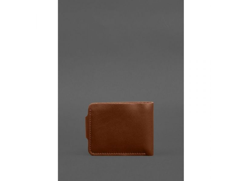 Кожаное портмоне 9.1 Светло-коричневый, фото 6