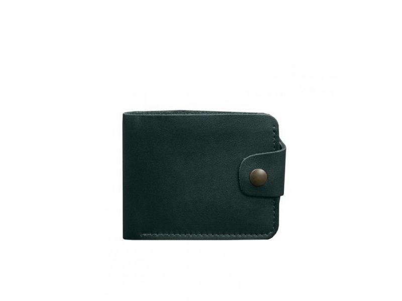 Кожаное портмоне 9.1 Зеленый, фото 8