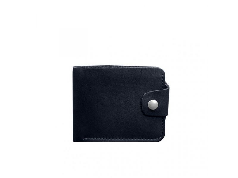 Кожаное портмоне 9.1 Синий, фото 8