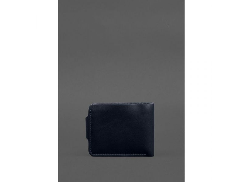 Кожаное портмоне 9.1 Синий, фото 6