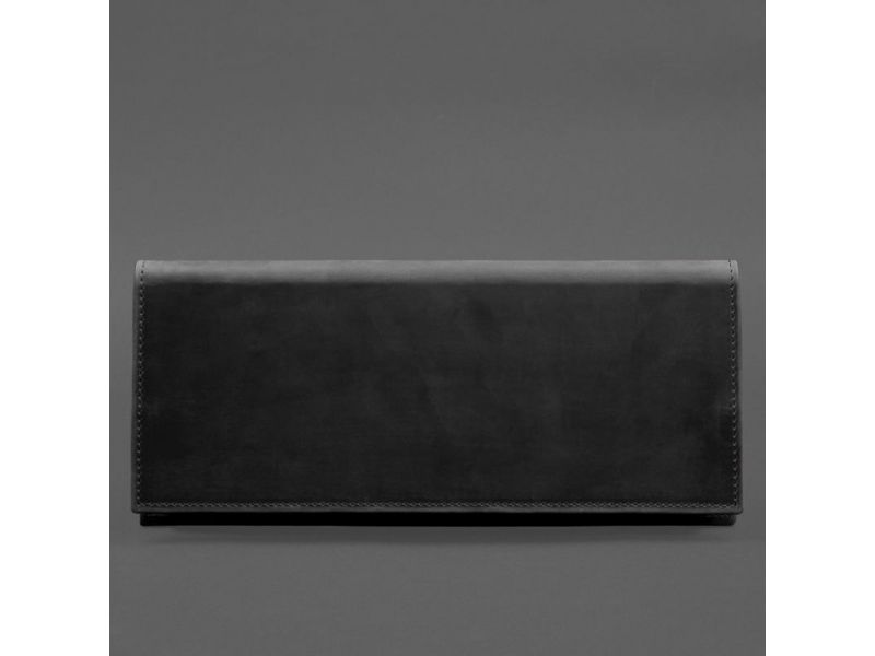 Настольный планер с блоком на пружине черный Crazy Horse, фото 6