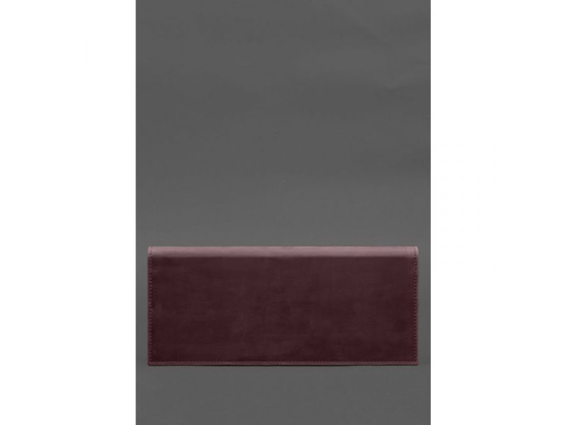 Настольный планер с блоком на пружине бордовый Crazy Horse, фото 5