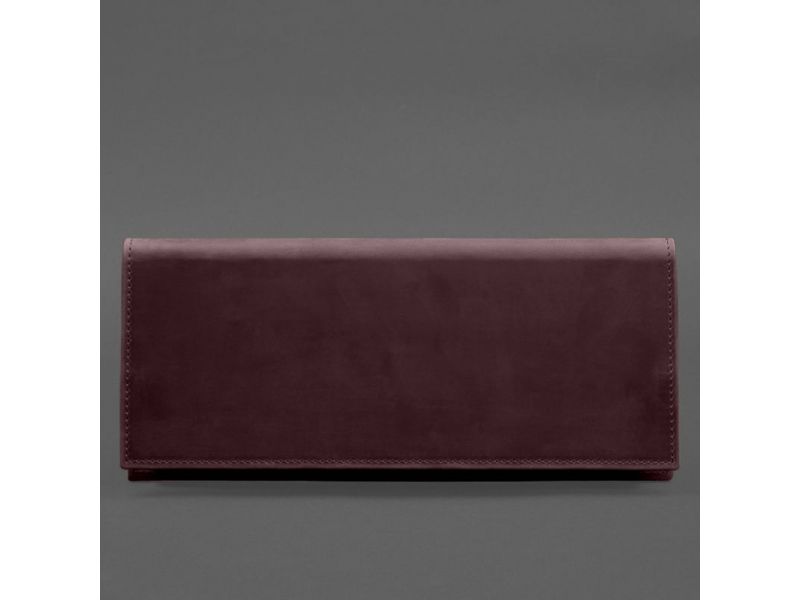 Настольный планер с блоком на пружине бордовый Crazy Horse, фото 6