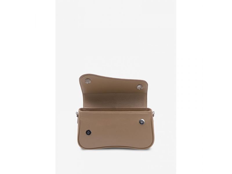 Женская кожаная сумка Nona карамель краст, фото 6