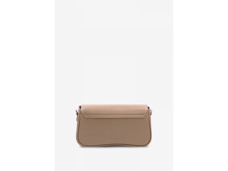 Женская кожаная сумка Nona карамель краст, фото 10