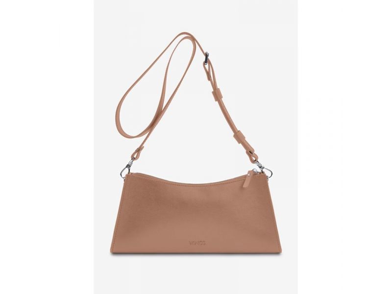 Женская кожаная сумка Sally Baget карамель, фото 1