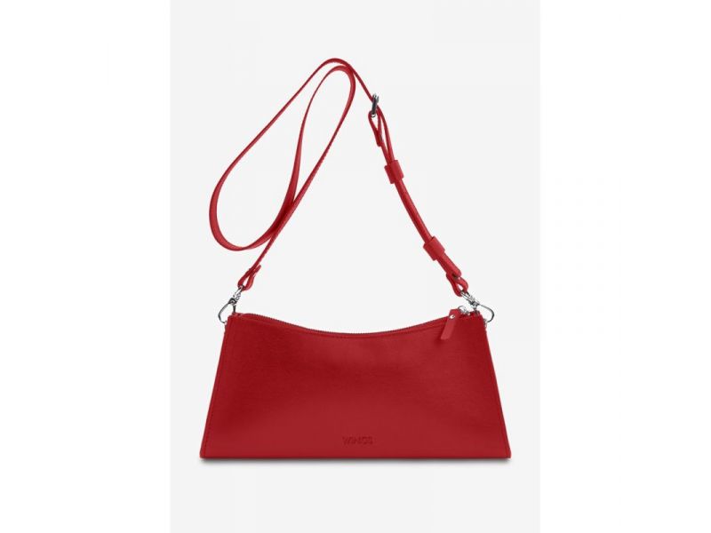 Женская кожаная сумка Sally Baget красный, фото 1