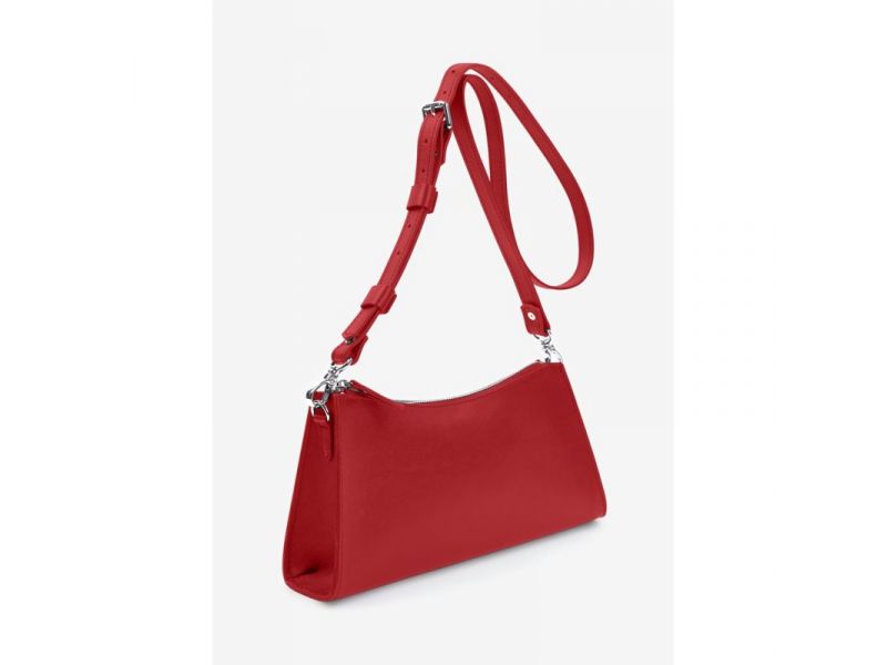 Женская кожаная сумка Sally Baget красный, фото 4