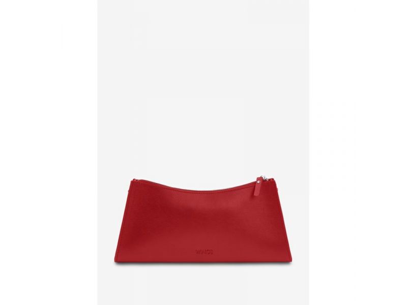 Женская кожаная сумка Sally Baget красный, фото 5