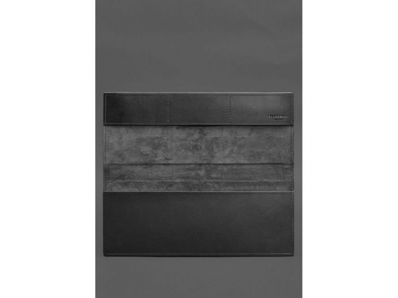 Настольный планер с блоком на пружине черный краст, фото 3